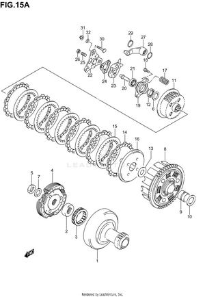 Clutch (model K3) Schematic