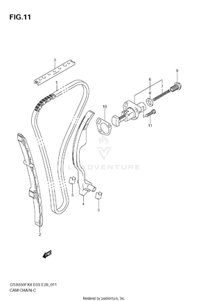 Cam Chain Schematic