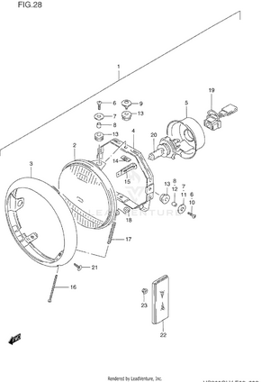 Headlamp Schematic
