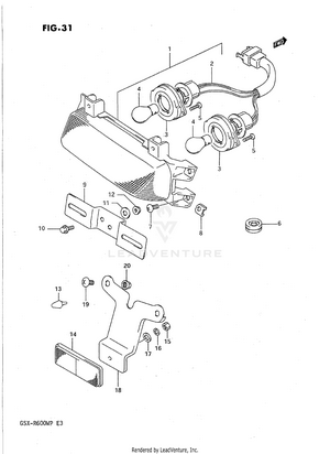 Tail Lamp Schematic