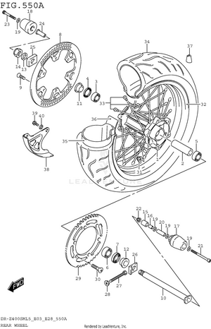 Rear Wheel Schematic