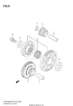 Starter Clutch Schematic