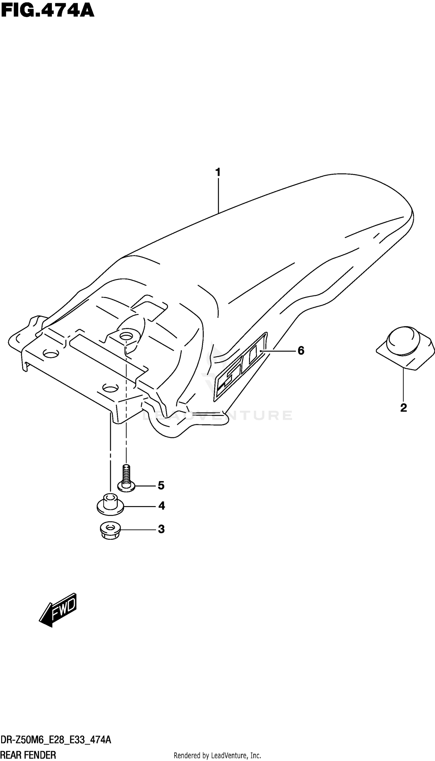 REAR FENDER