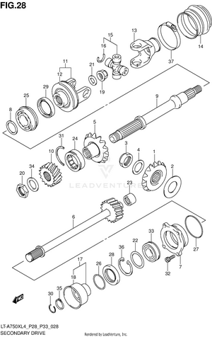 Secondary Drive Schematic