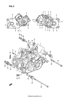 Crankcase Schematic