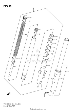 Front Damper Schematic