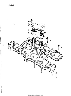 Cylinder Head Cover Schematic