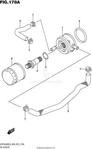 Oil Cooler Schematic