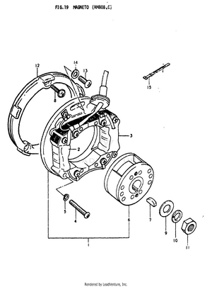 Magneto (rm80b Schematic