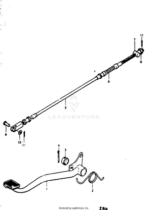Rear Brake Schematic