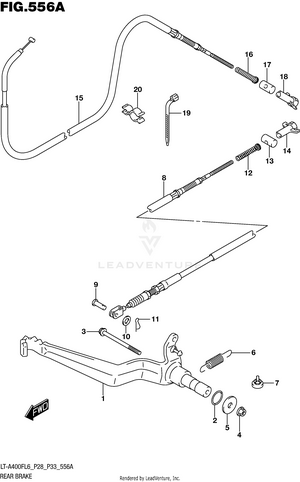 Rear Brake Schematic