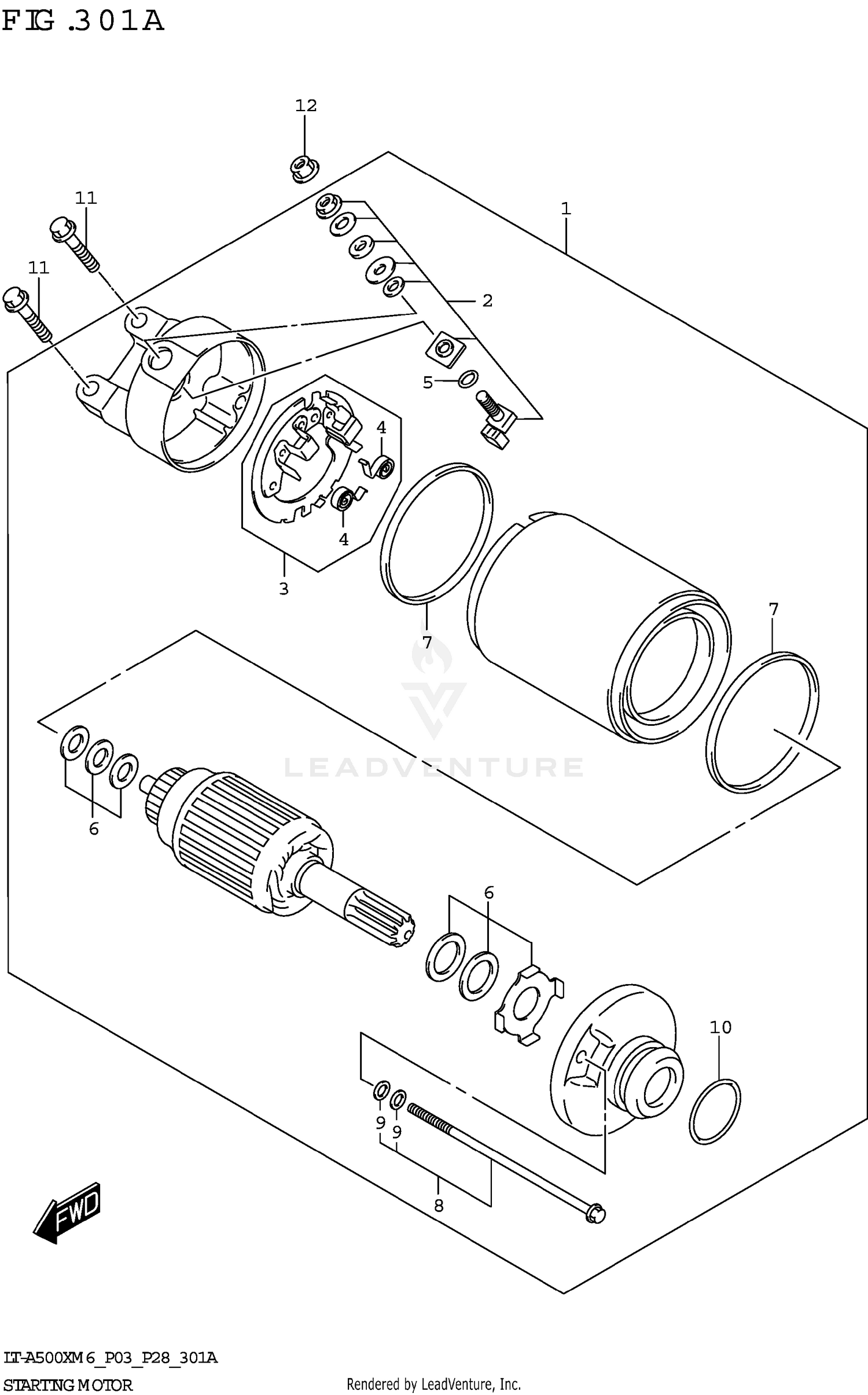 STARTING MOTOR