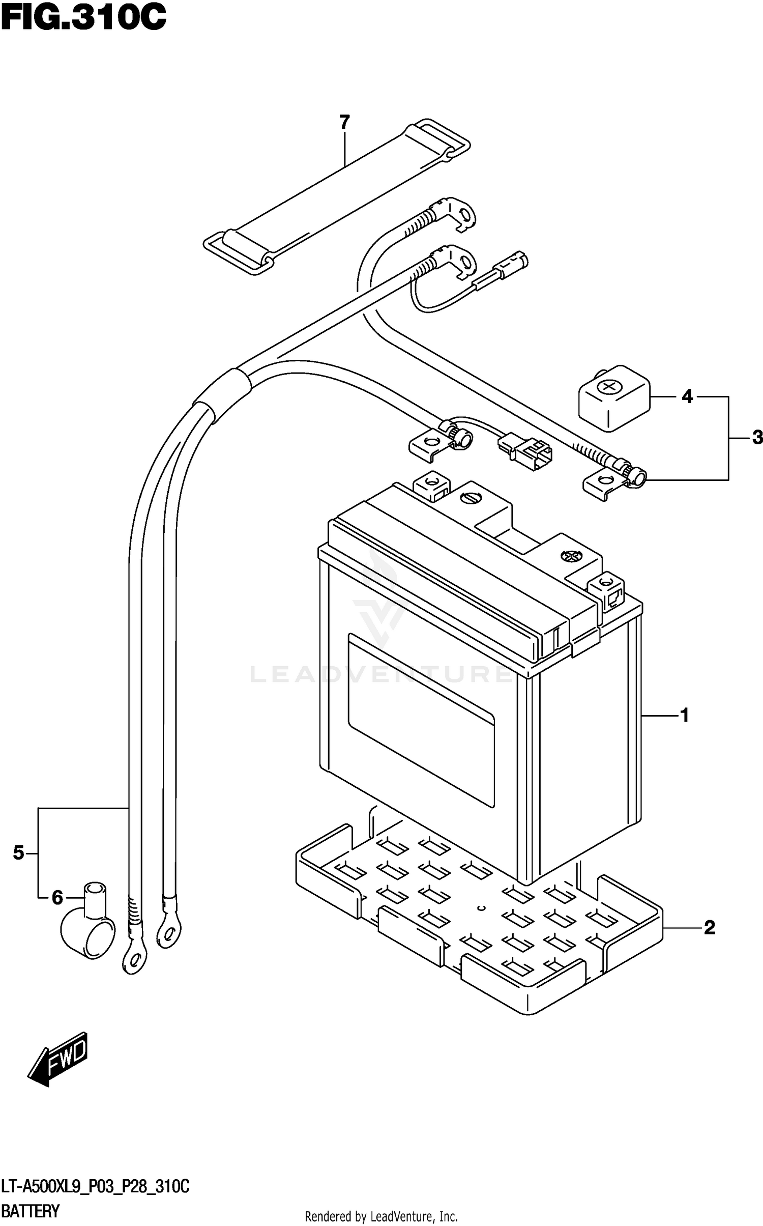 BATTERY (LT-A500XL9 P33)