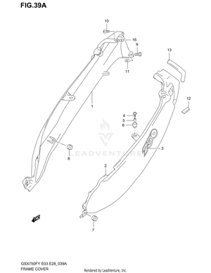 Frame Cover (model Y/k1) Schematic