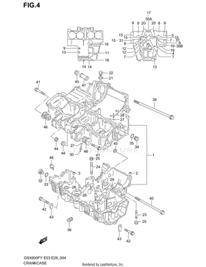 Crankcase Schematic