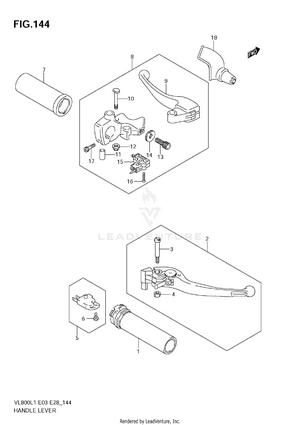 Handle Lever Schematic