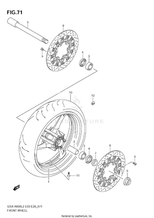 Front Wheel Schematic