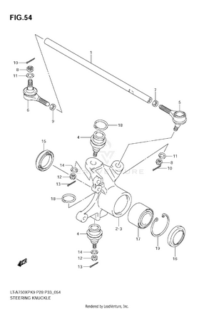 Steering Knuckle Schematic
