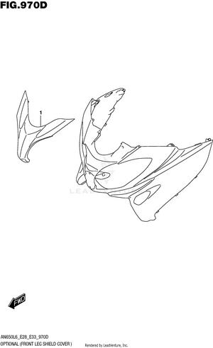 Optional (front Leg Shield Cover ) Schematic