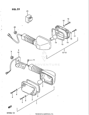 Turn Signal Lamp Schematic