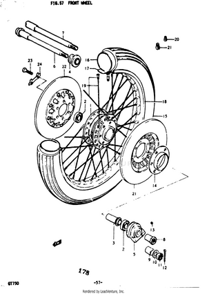 Front Wheel Schematic