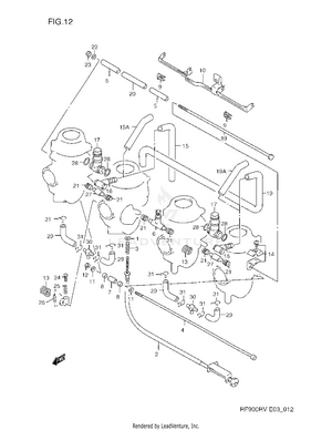 Carburetor Fittings Schematic