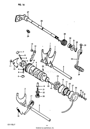 Gear Shifting Schematic