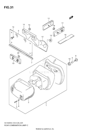 Rear Combination Lamp Schematic