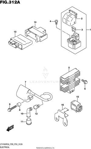 Electrical (lt-f400fl6 P28) Schematic