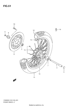 Front Wheel Schematic