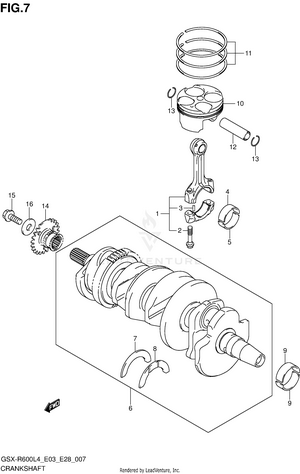 Crankshaft Schematic