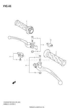 Handle Lever Schematic