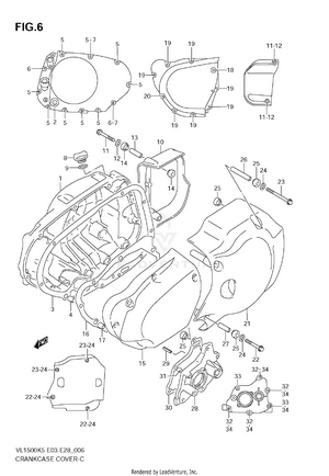 Crankcase Cover Schematic
