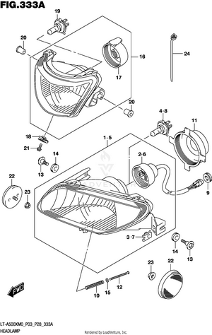 Headlamp Schematic
