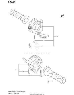 Handle Switch Schematic