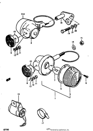 Turn Signal Lamp Schematic