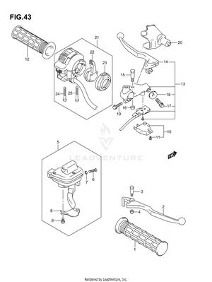 Handle Lever Schematic