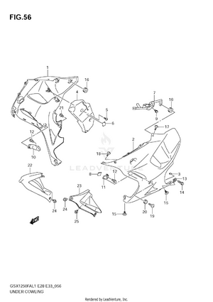 Under Cowling (e33) Schematic