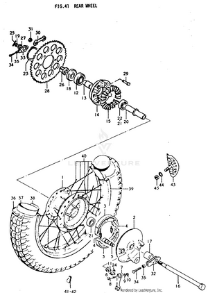 Rear Wheel Schematic