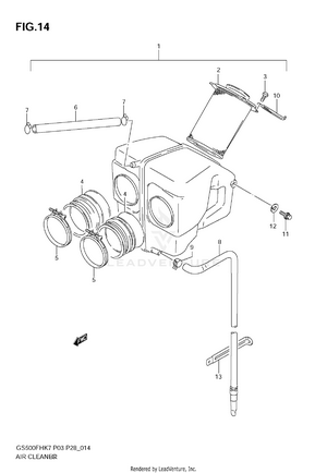 Air Cleaner Schematic