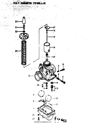 Carburetor (ts185k Schematic