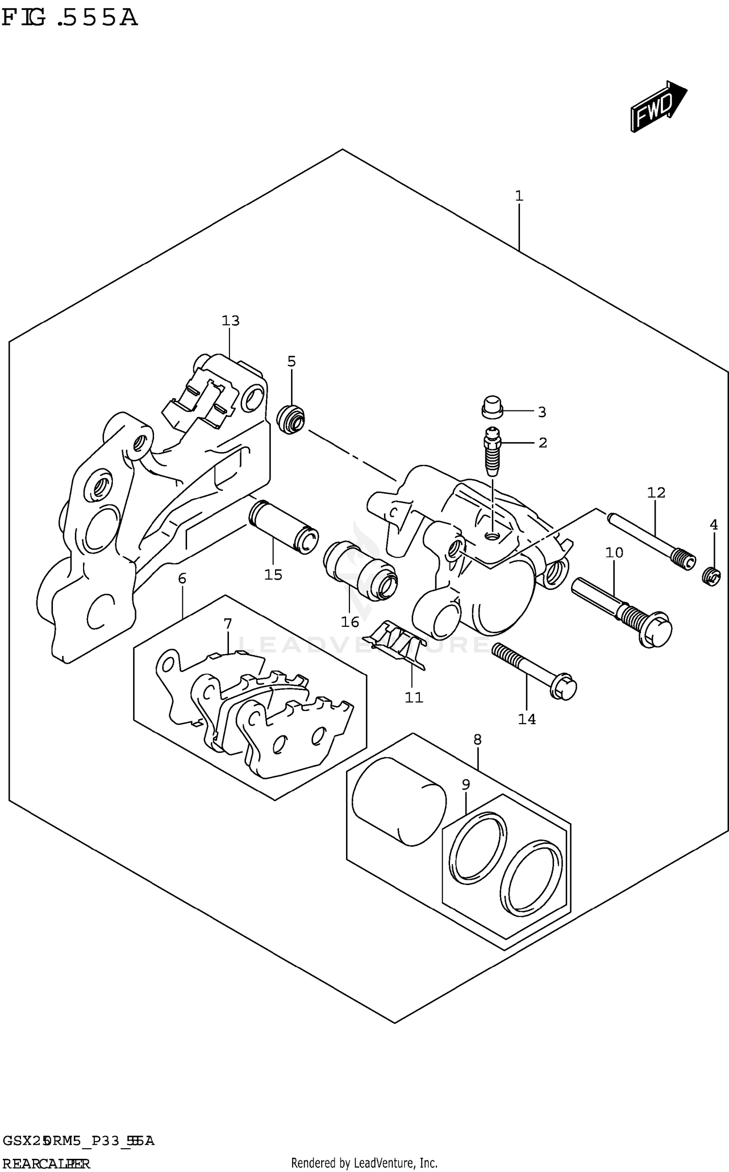 REAR CALIPER