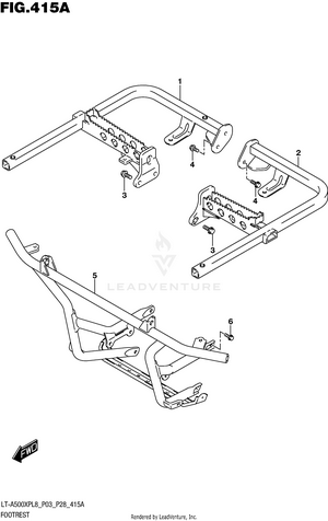 Footrest Schematic