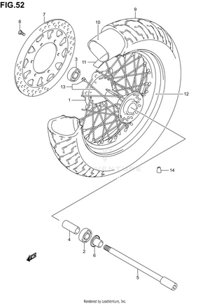Front Wheel Schematic