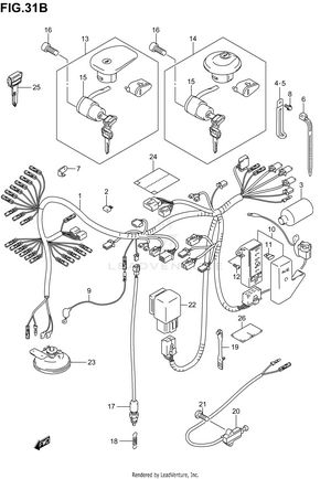 Wiring Harness (model K5) Schematic