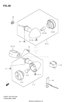 Turn Signal Lamp Schematic
