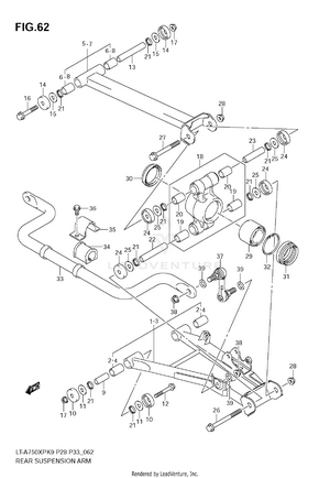Rear Suspension Arm Schematic