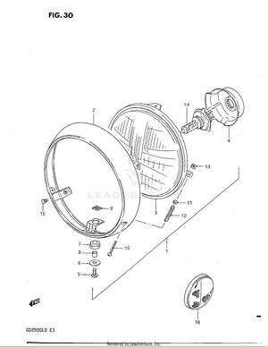 Headlamp Schematic