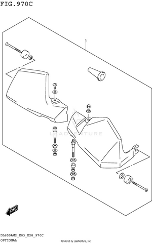 Optional (dl650am2 E03:knuckle Cover Set) Schematic