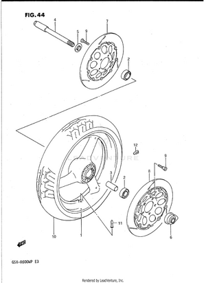 Front Wheel Schematic